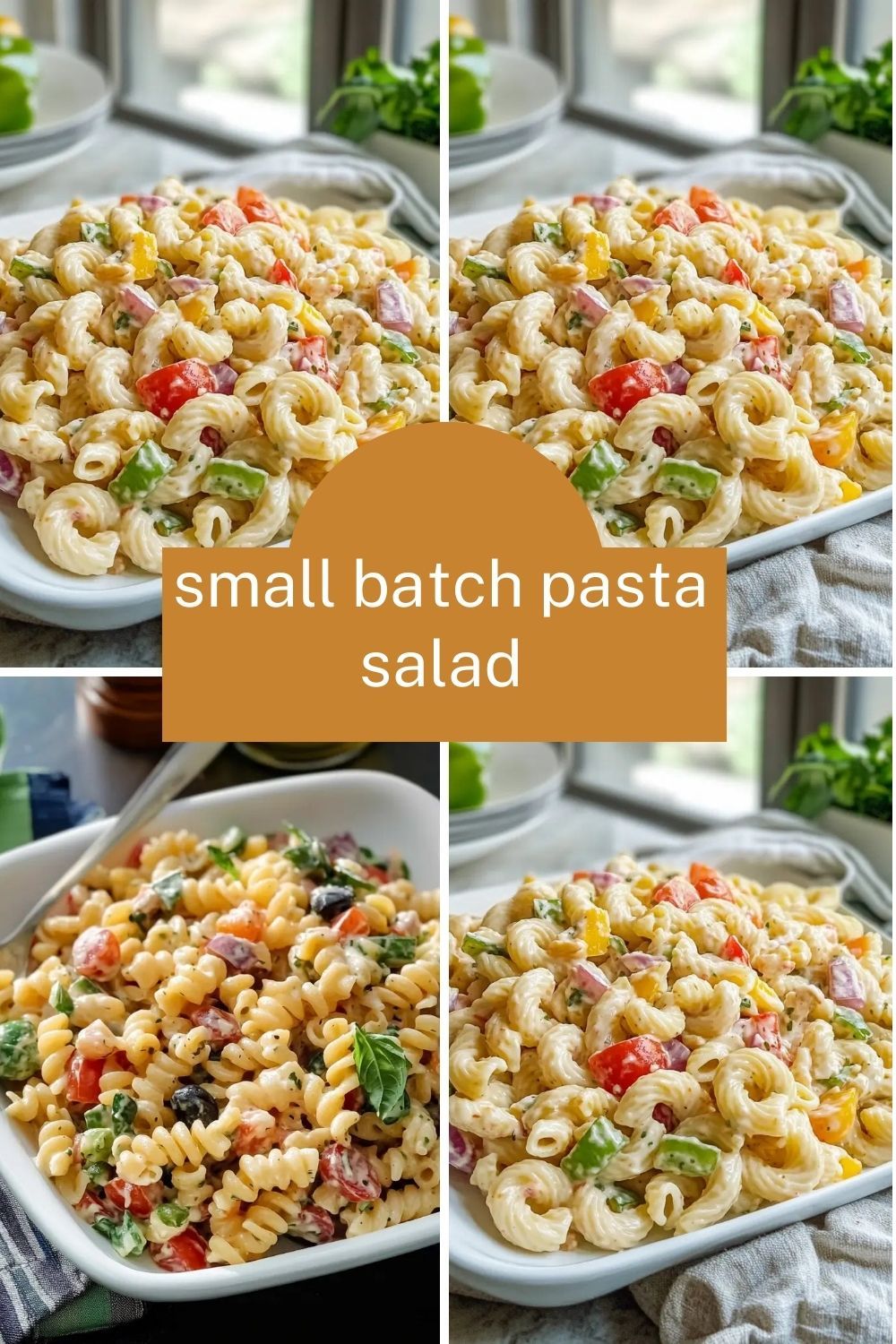 Quick and Easy Small-batch Pasta Salad