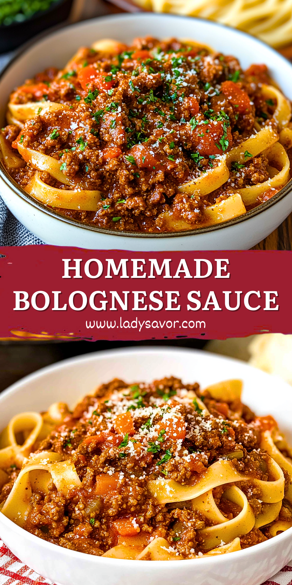 Homemade Bolognese Sauce