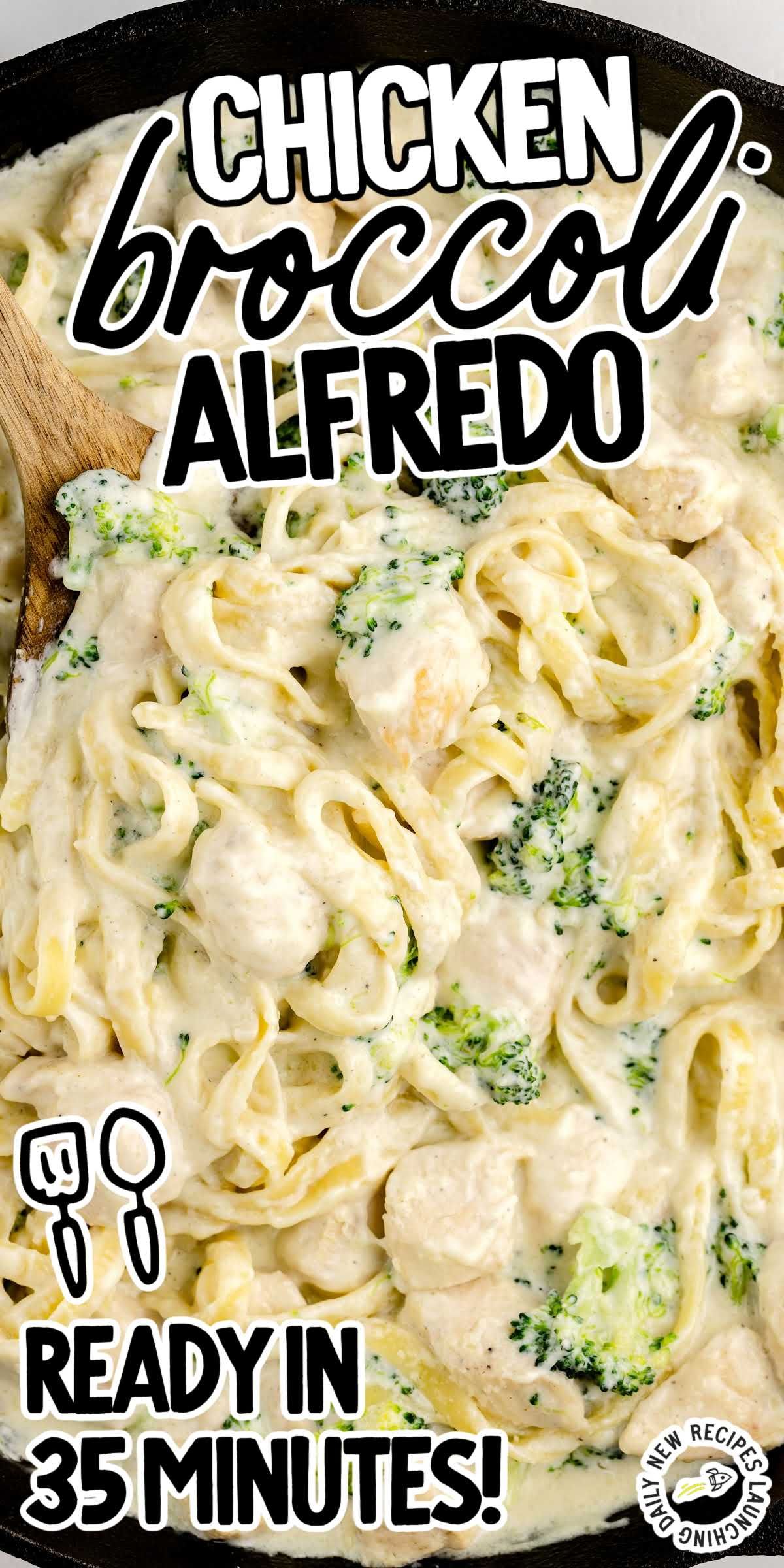 Chicken Broccoli Alfredorn