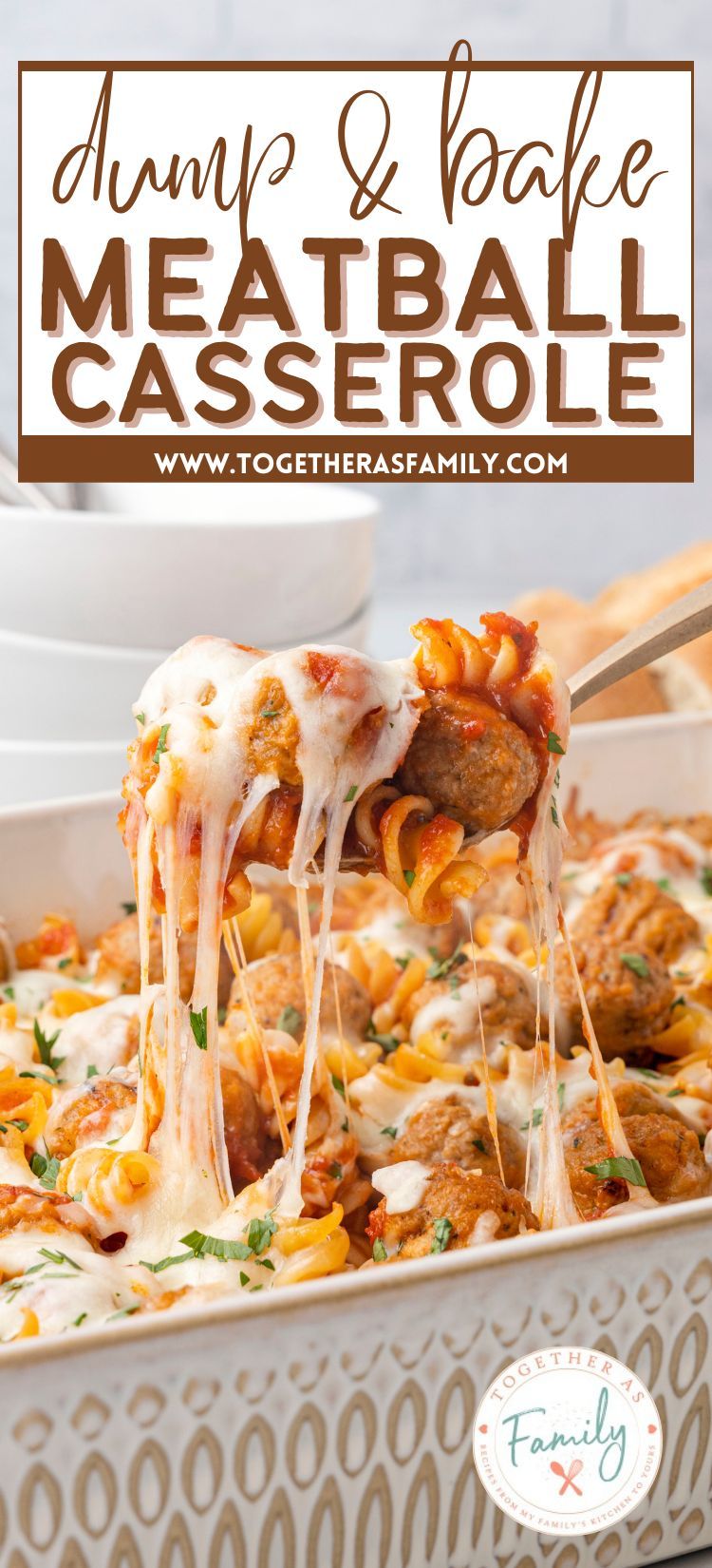 Dump and Bake Meatball Casserole