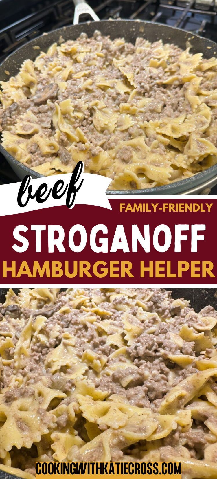 Beef Stroganoff Hamburger Helper