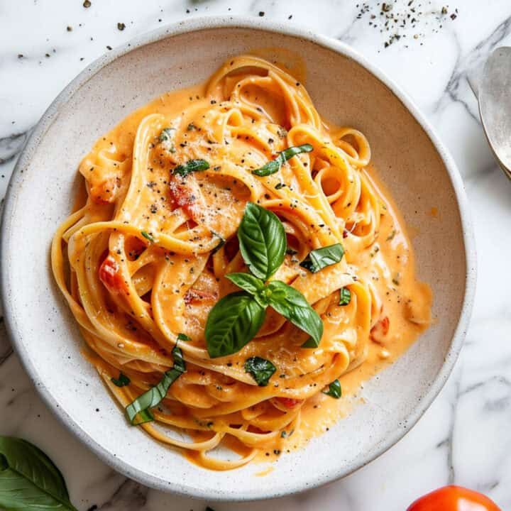 Easy One Pot Creamy Tomato Pasta
