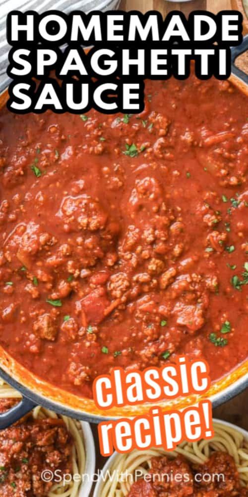 Homemade Spaghetti Sauce