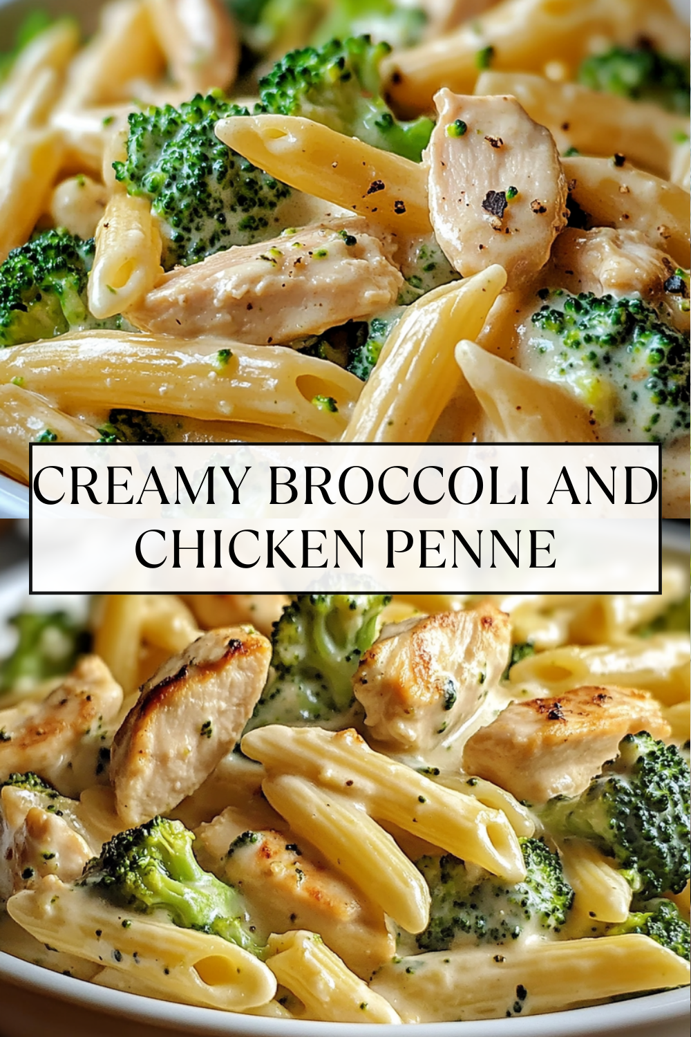 Creamy Broccoli and Chicken Penne