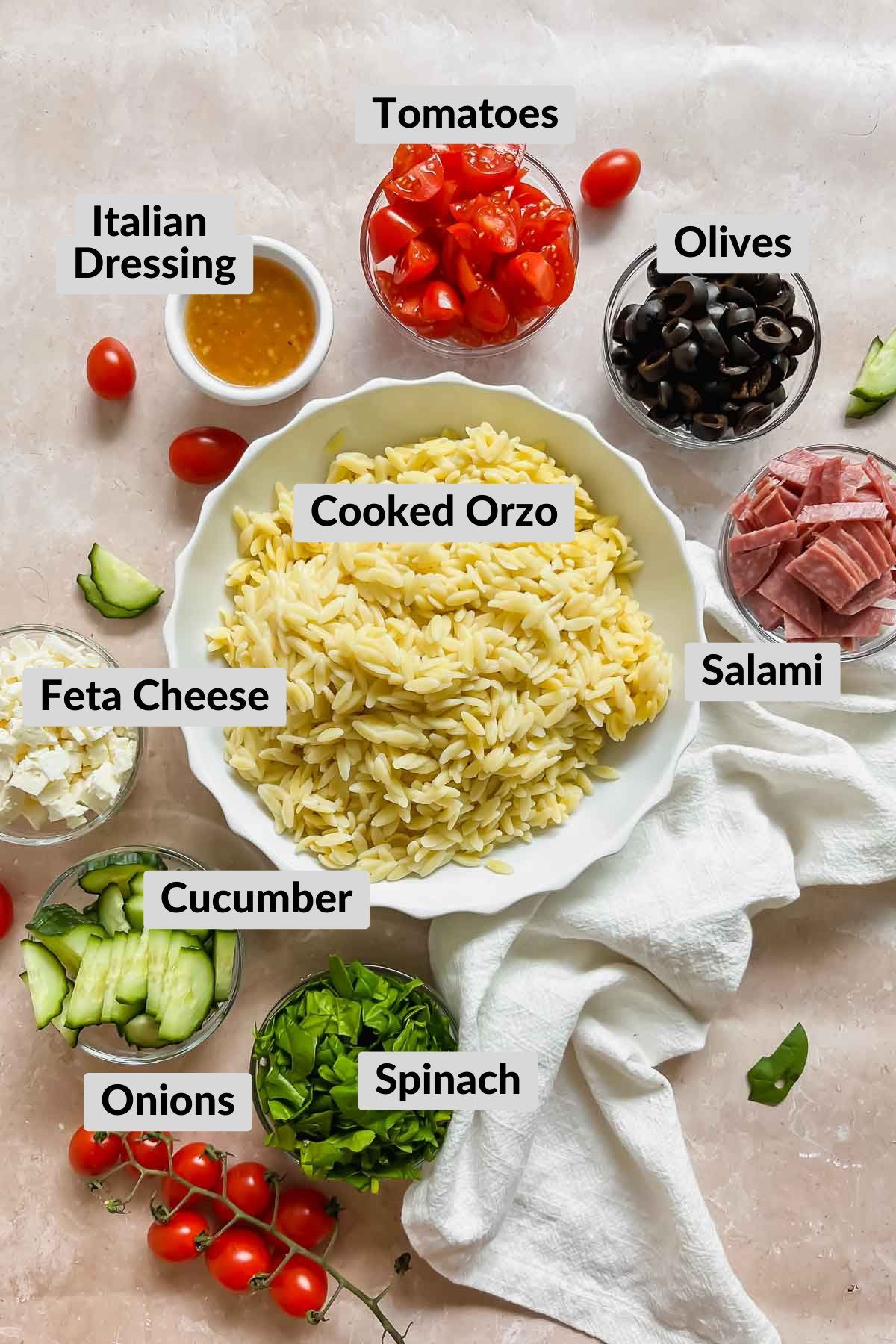 Italian Orzo Salad