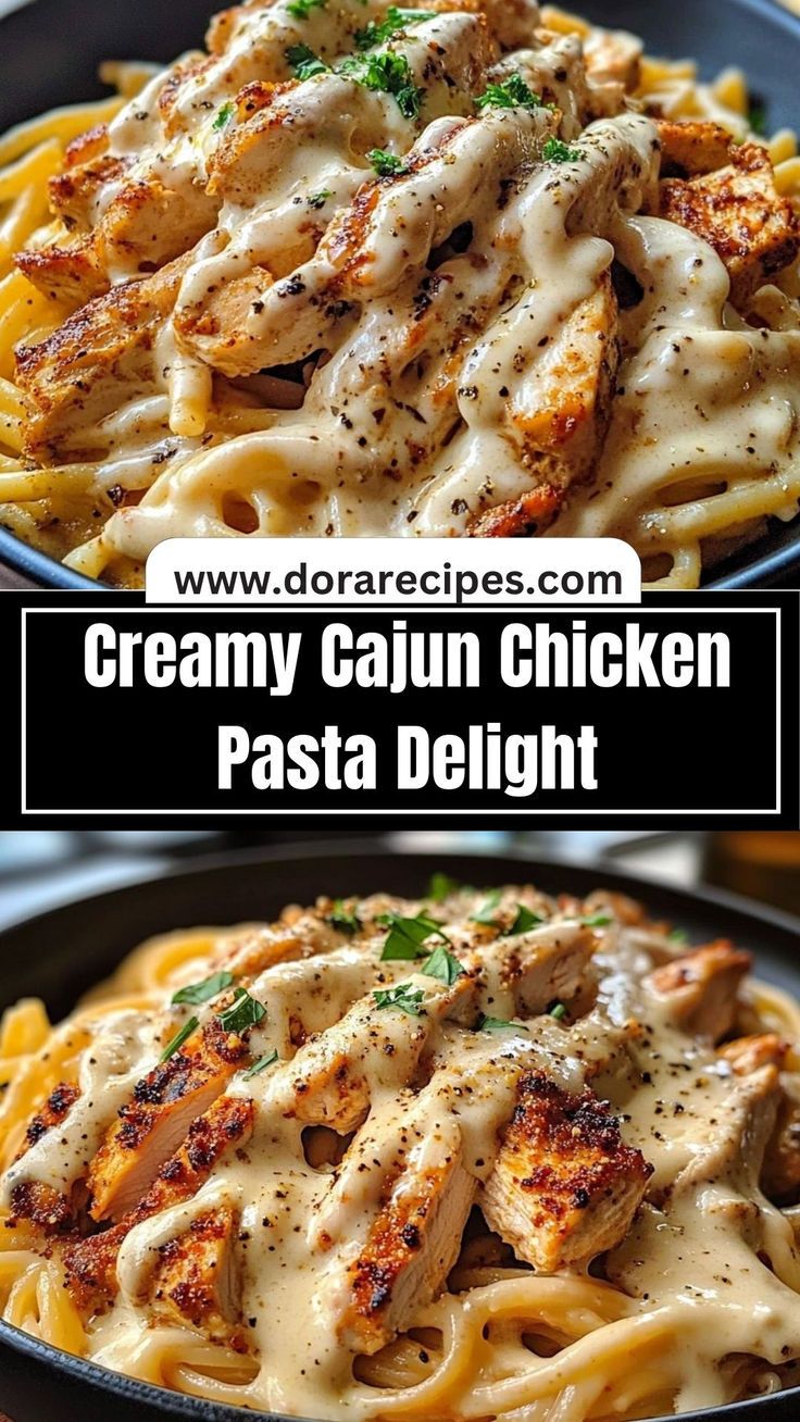 Creamy Cajun Chicken Pasta Recipe