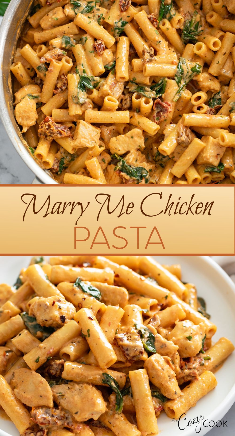 Marry Me Chicken Pasta