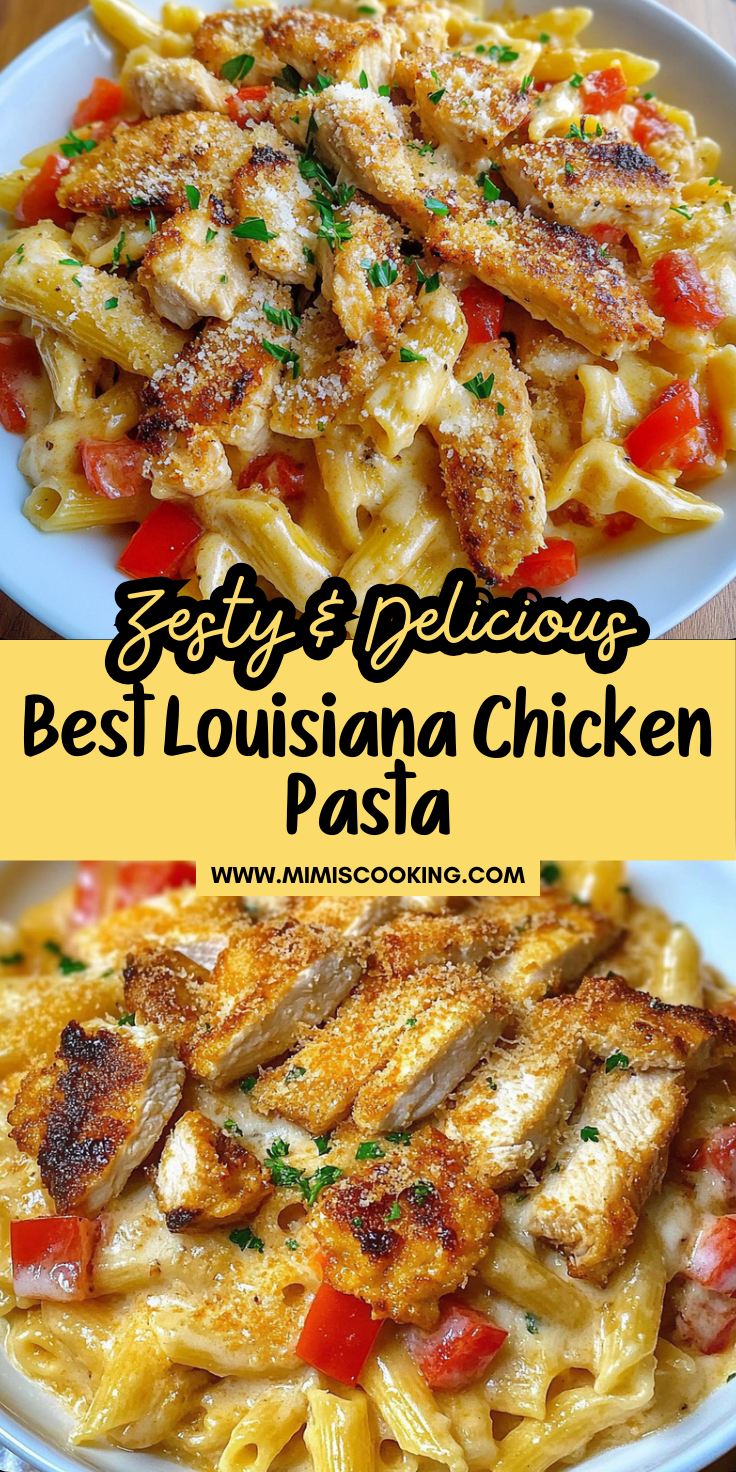Best Louisiana Chicken Pasta