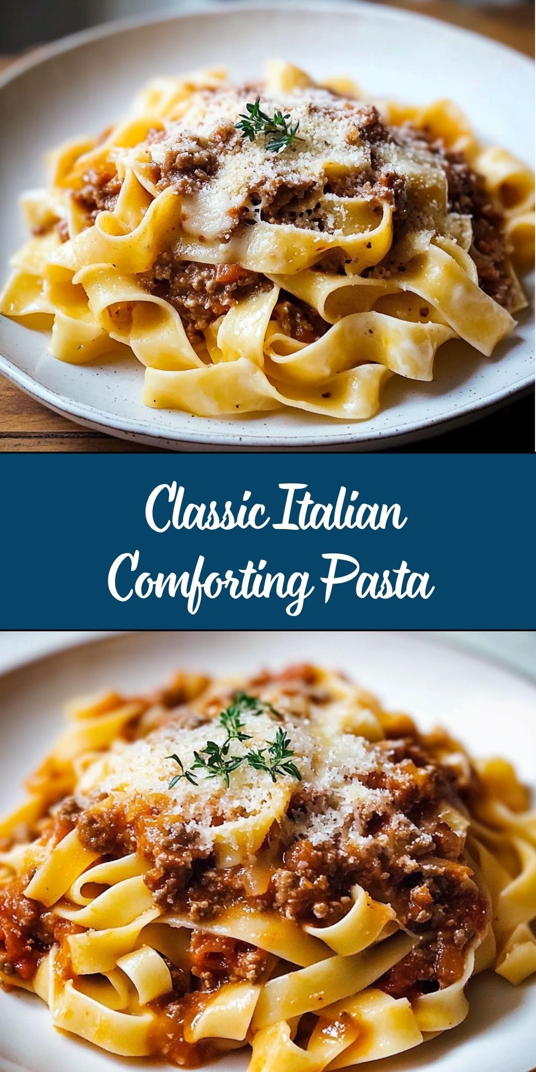 Classic Italian Comforting Pasta