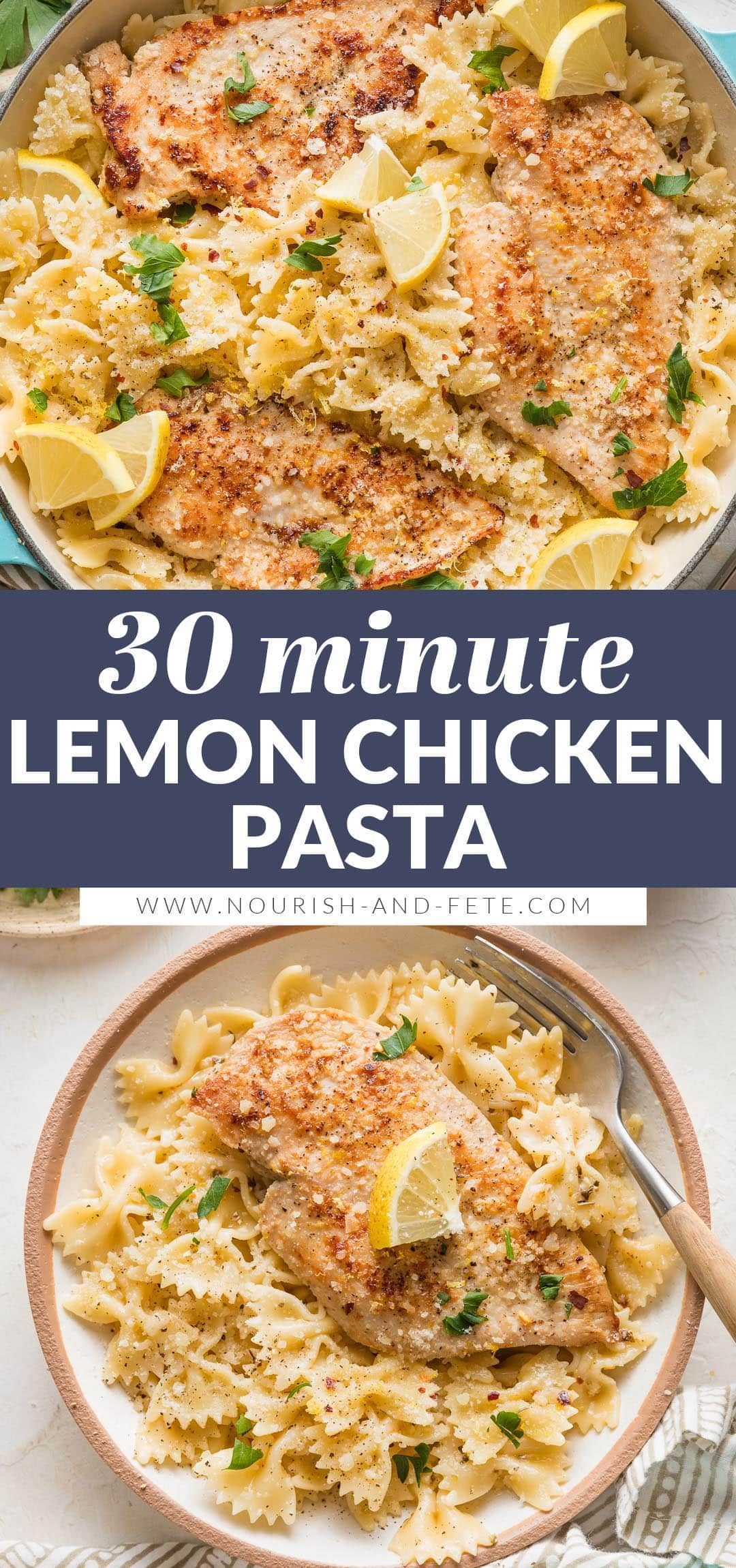 Lemon Chicken Pasta