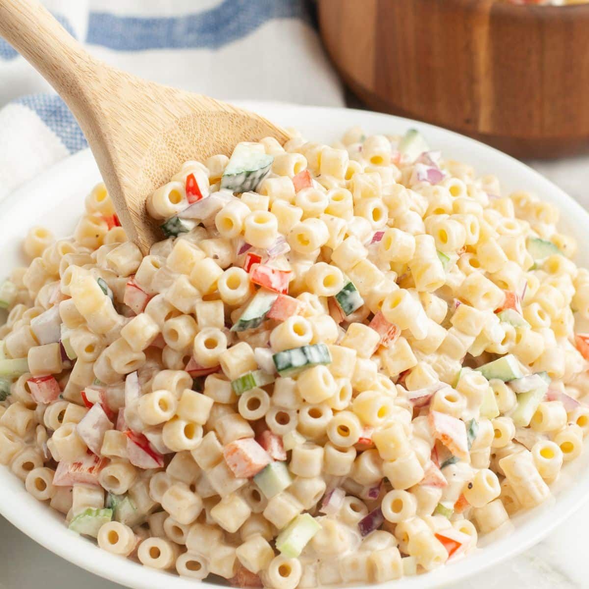 Creamy Ditalini Pasta Salad Recipe