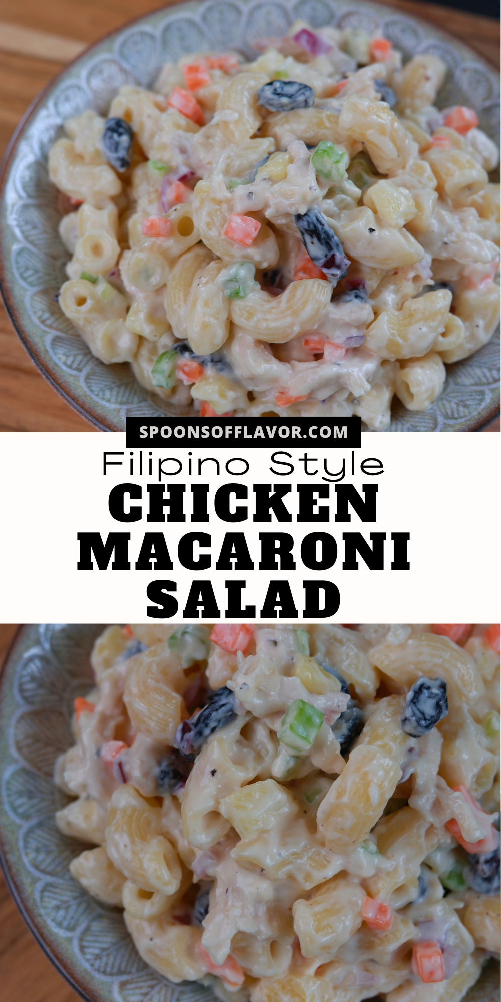 Filipino Chicken Macaroni Salad