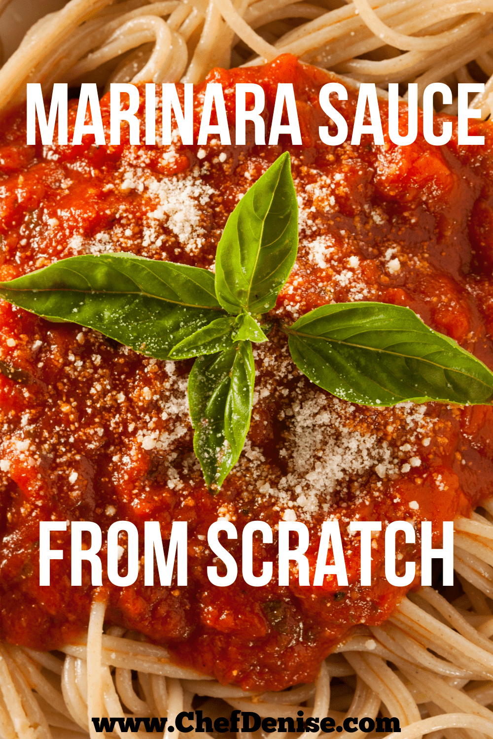 BEST Authentic Italian Marinara Sauce from Scratch! — Chef Denise