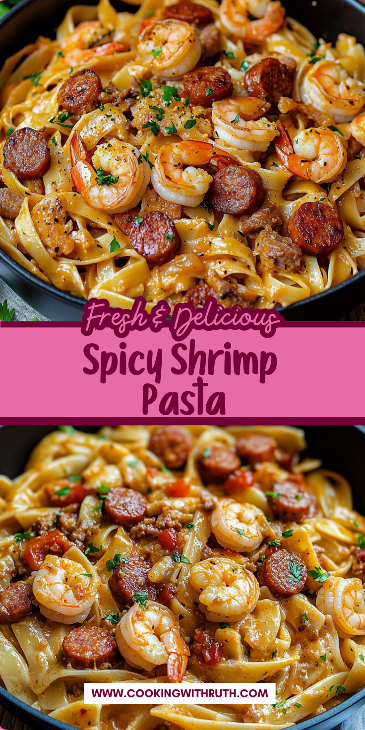 Best Spicy Cajun Shrimp Pasta