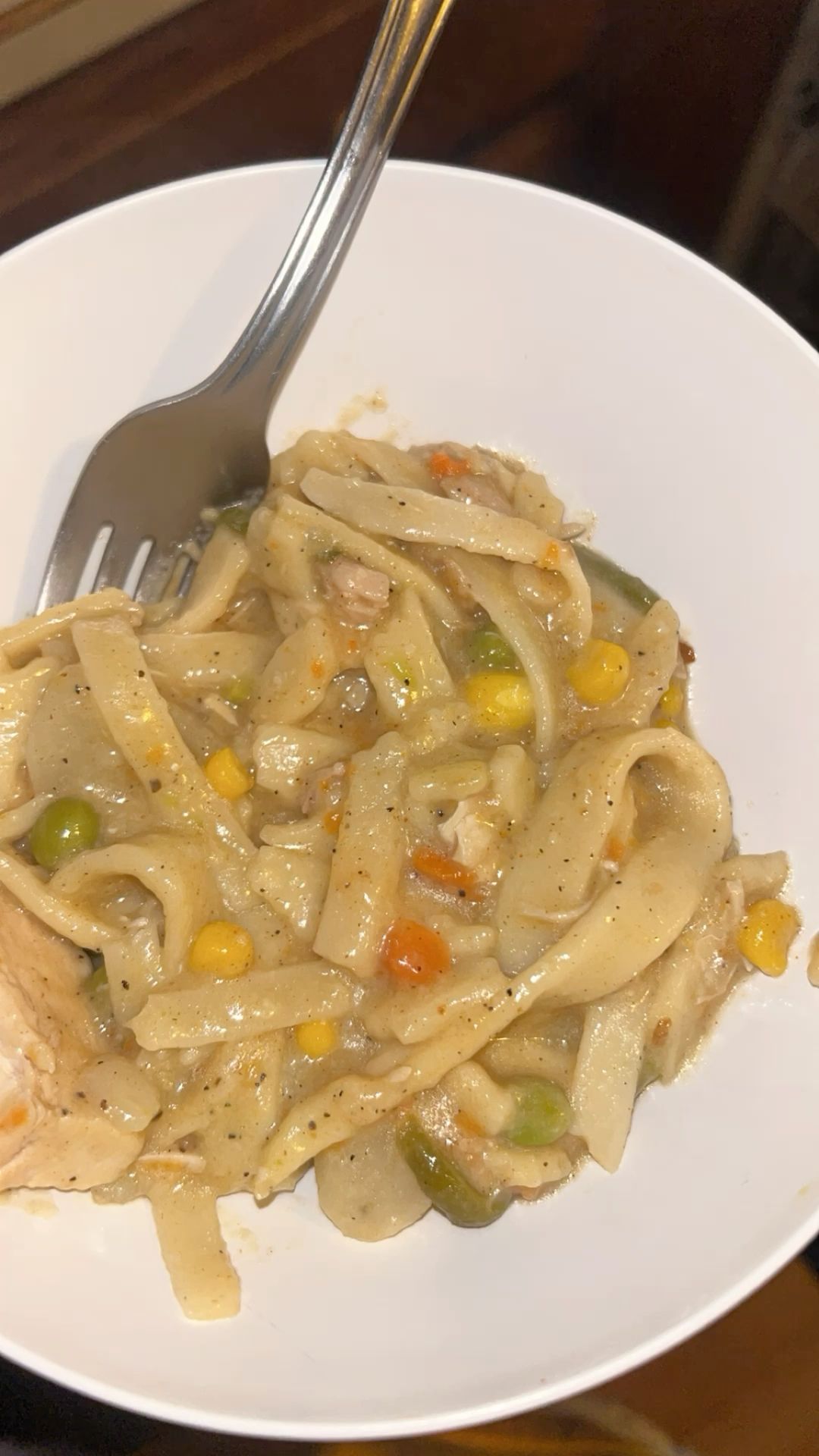 chicken noodle soup 🥣 >