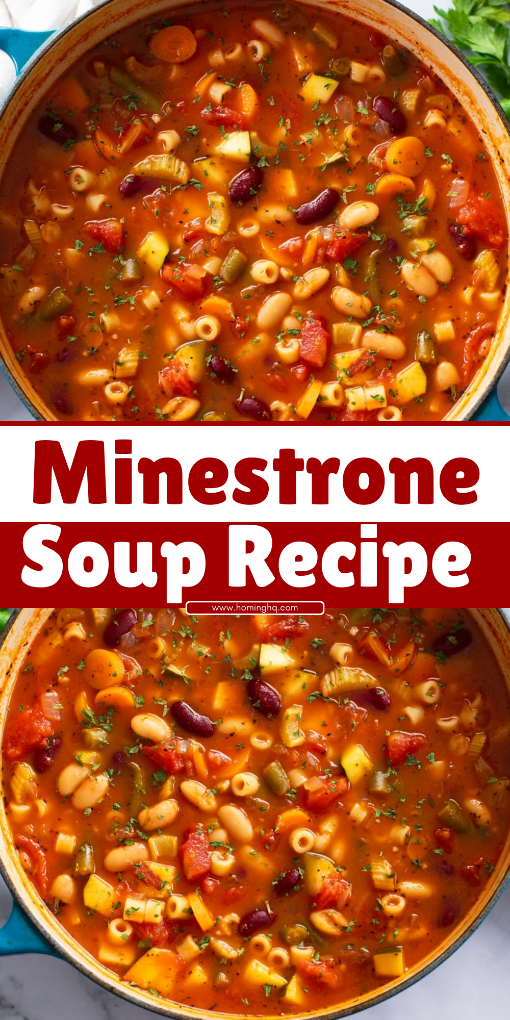 Easy Homemade Minestrone Soup – A Classic Italian Favorite!