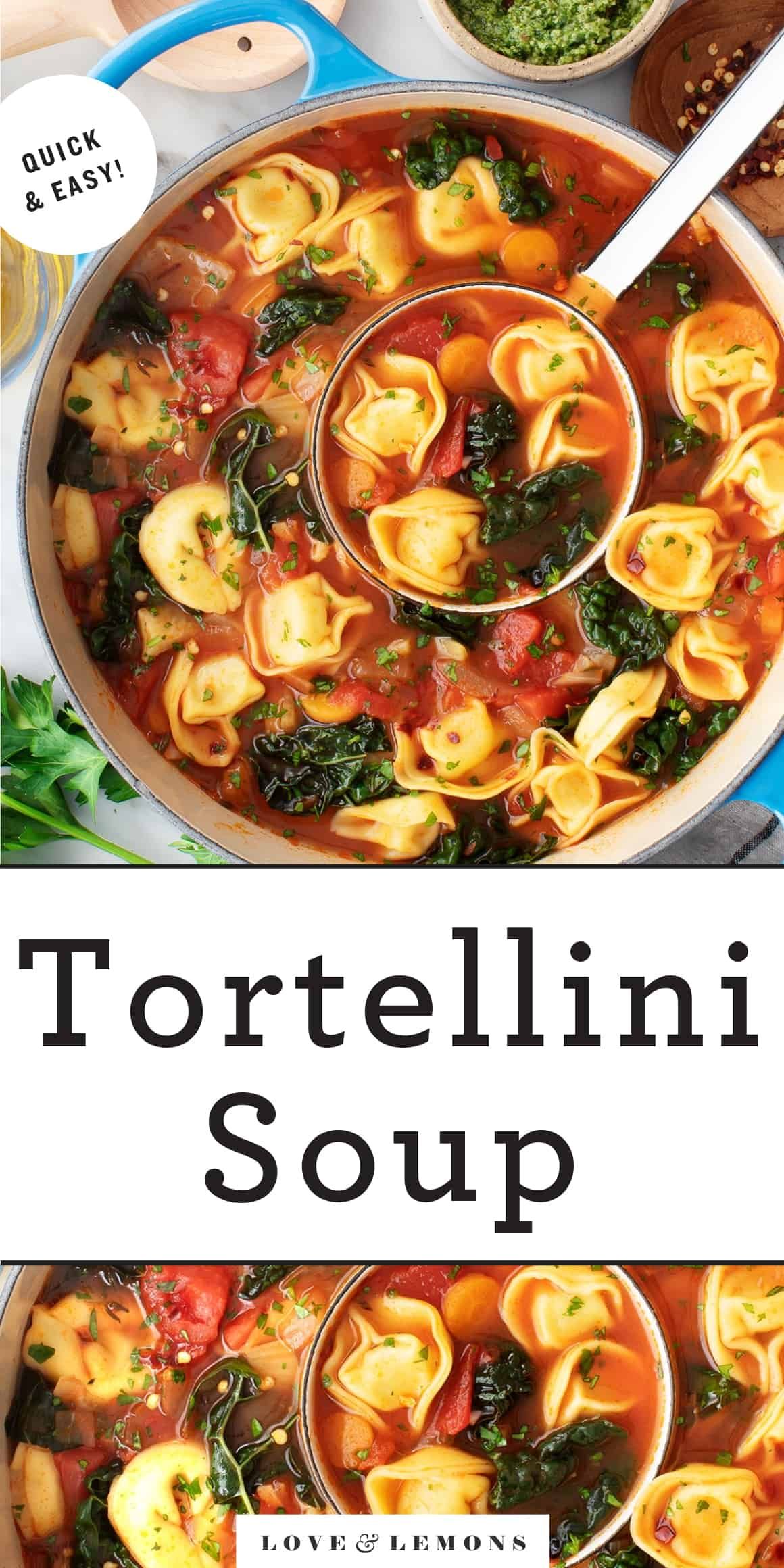 Tortellini Soup - Love and Lemons