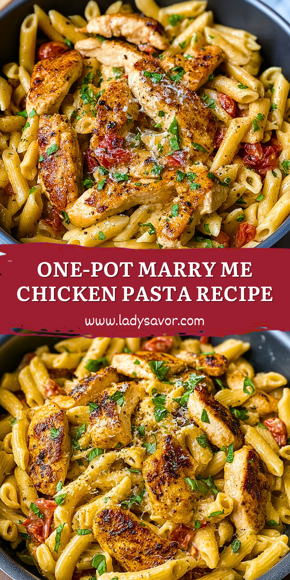 One-Pot Marry Me Chicken Pasta Recipe