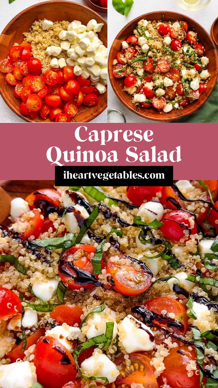 Caprese Quinoa Salad