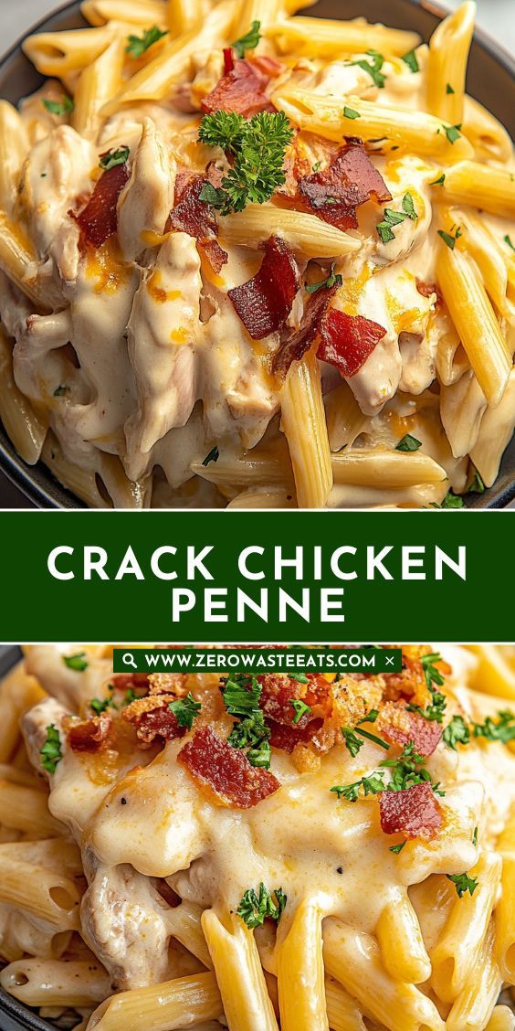 Crack Chicken Penne: A Creamy and Comforting Pasta Dish