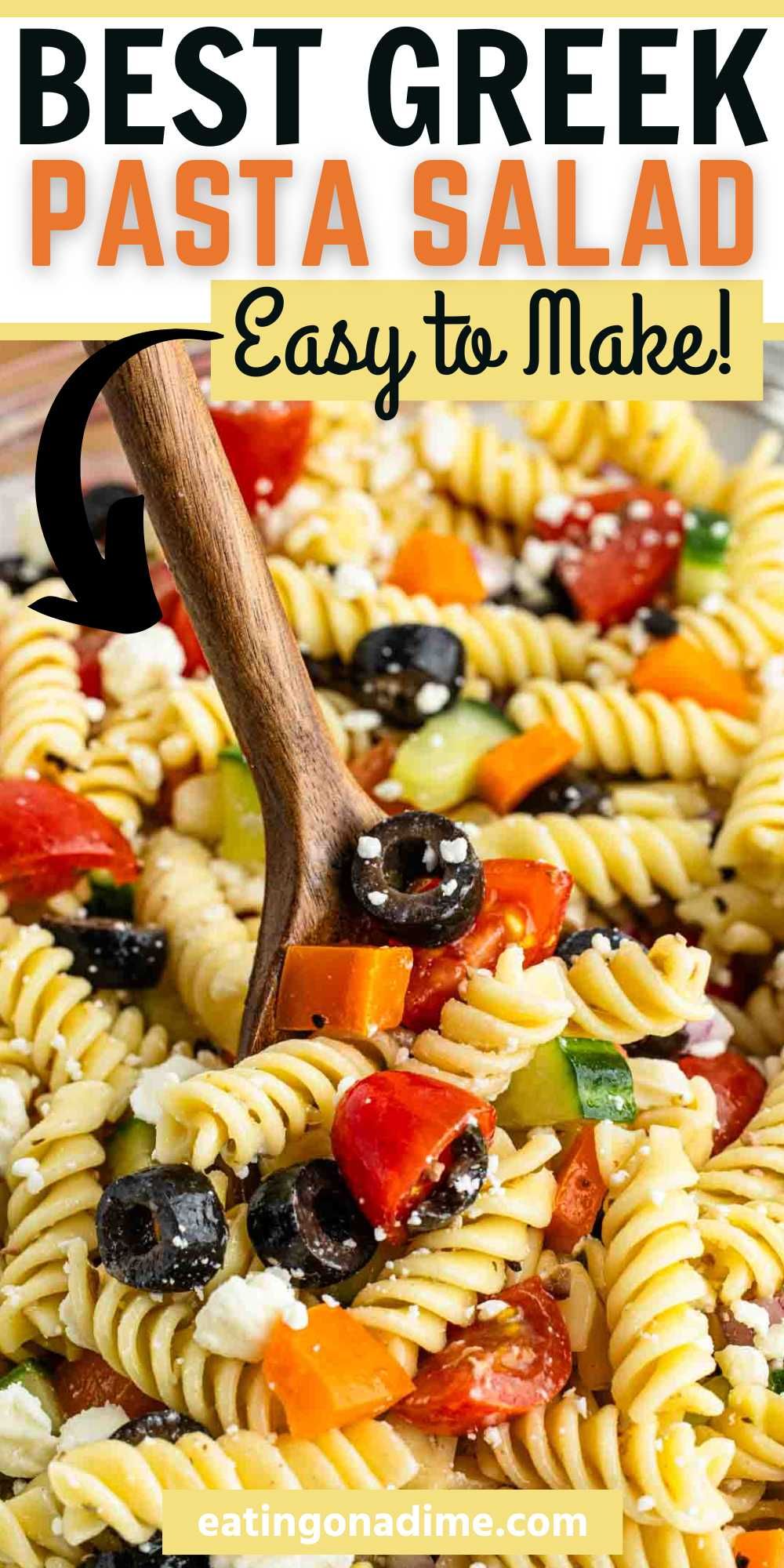 Greek Pasta Salad