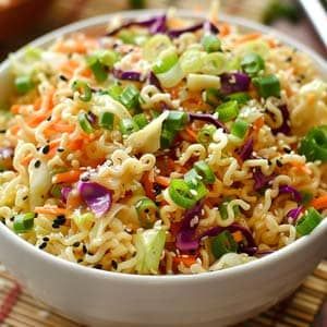 Crunchy Ramen Noodle Salad Recipe
