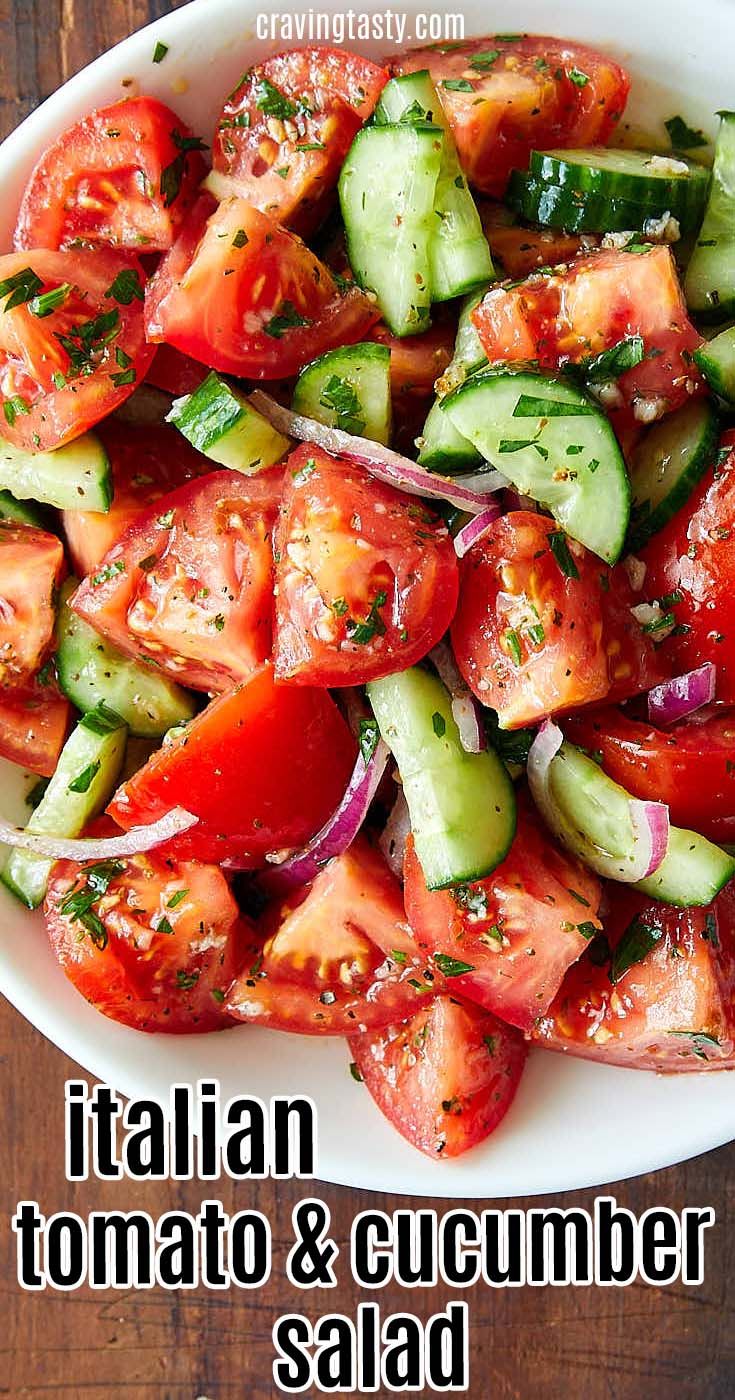 Tomato & Cucumber Salad