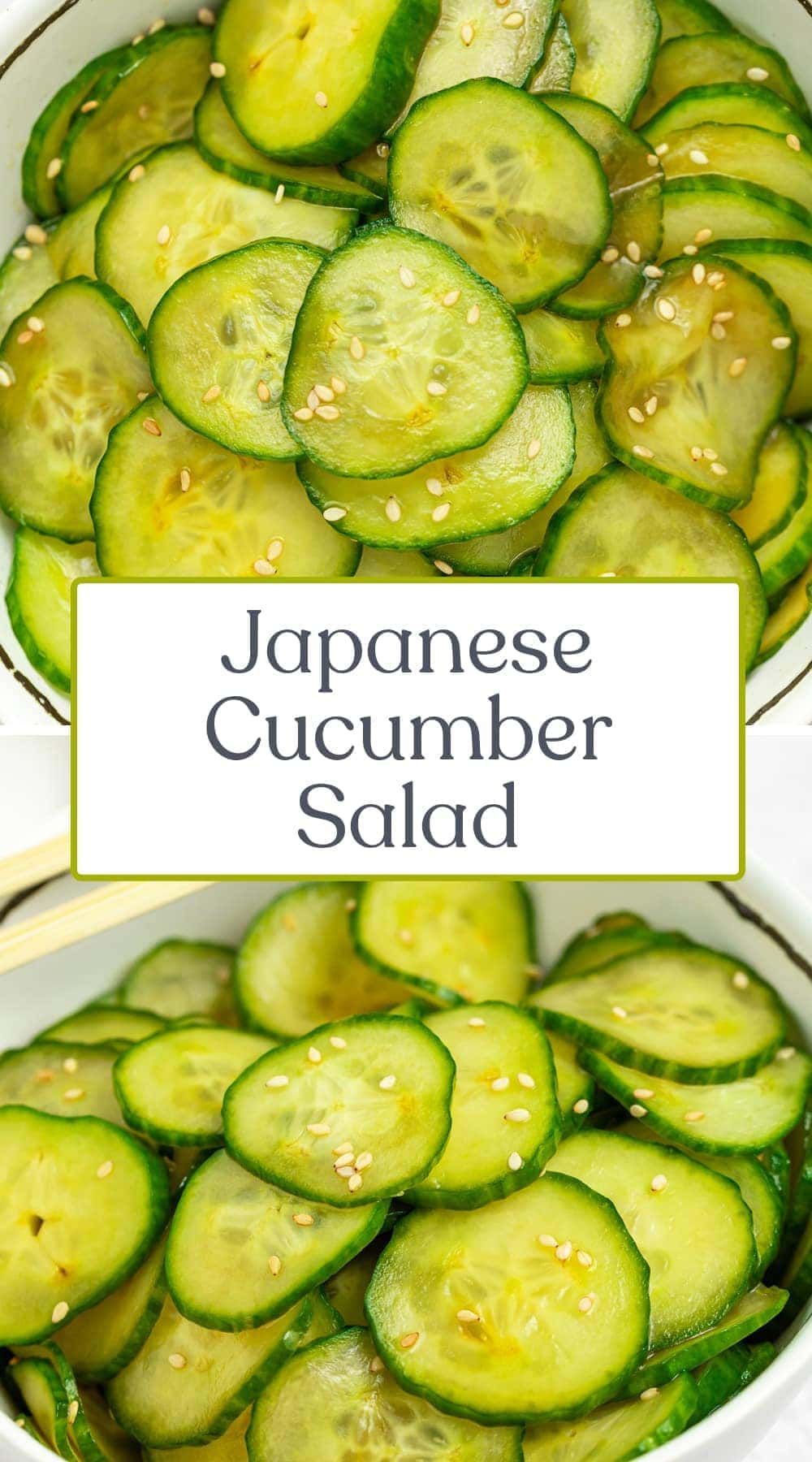 Japanese Cucumber Salad (Sunomono) - 40 Aprons