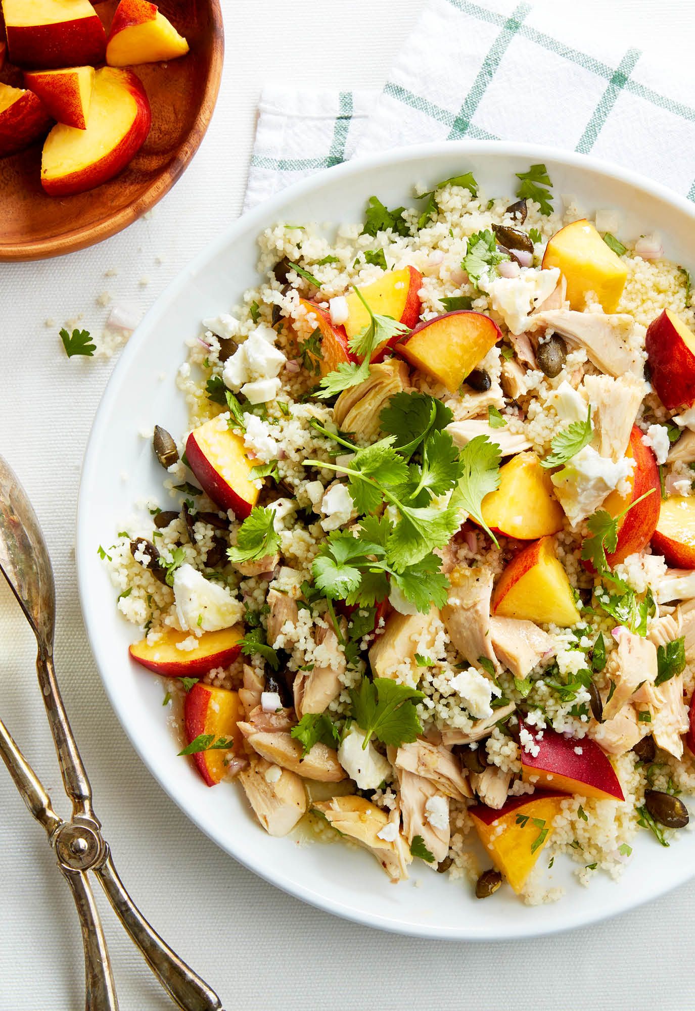 Peach And Chicken Couscous Salad Recipe - Chatelaine