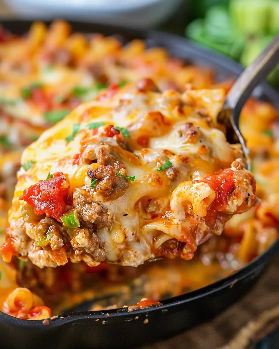 Beef Lombardi Casserole