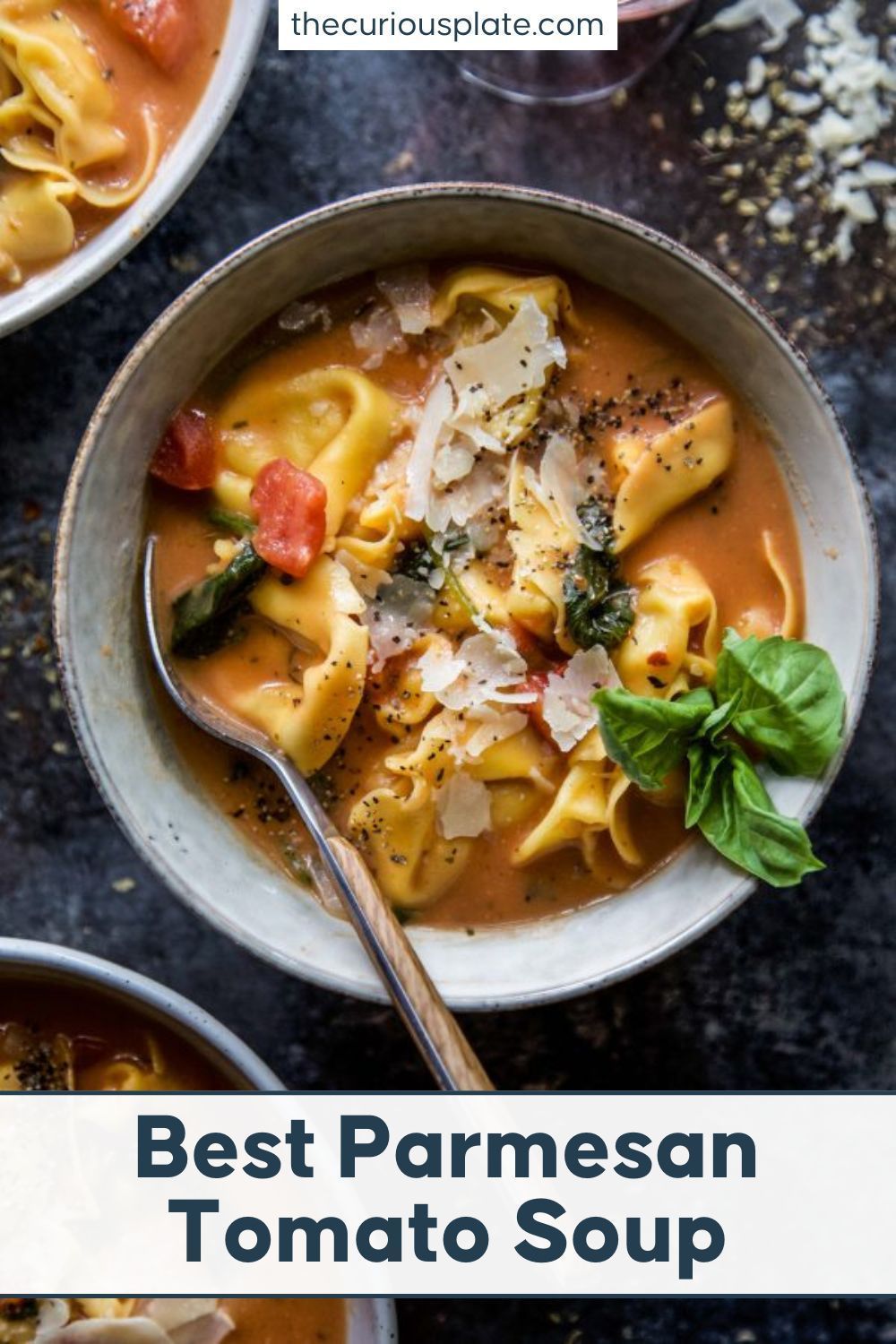 Easy Parmesan Tomato Soup | The Curious Plate