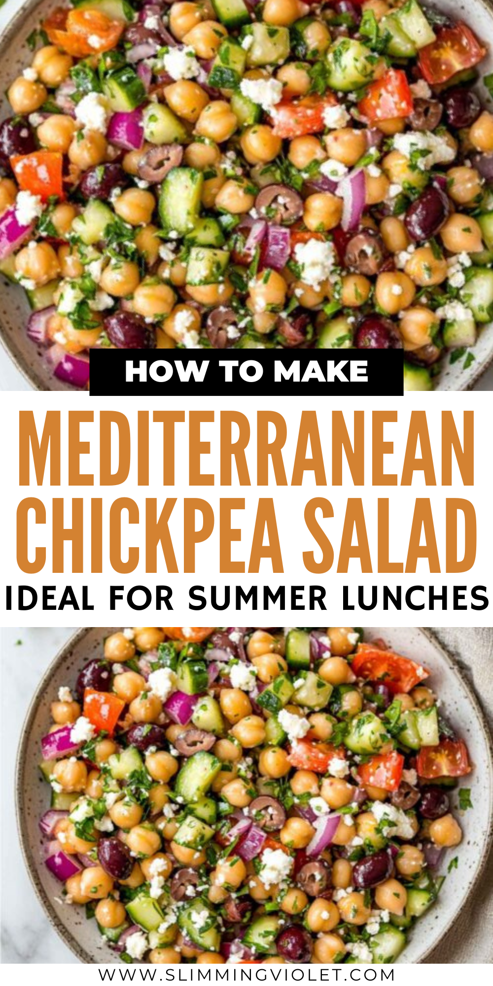 Mediterranean Chickpea Salad