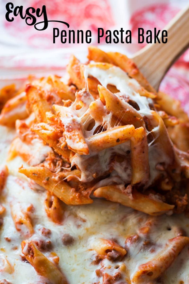 Easy Penne Pasta Bake