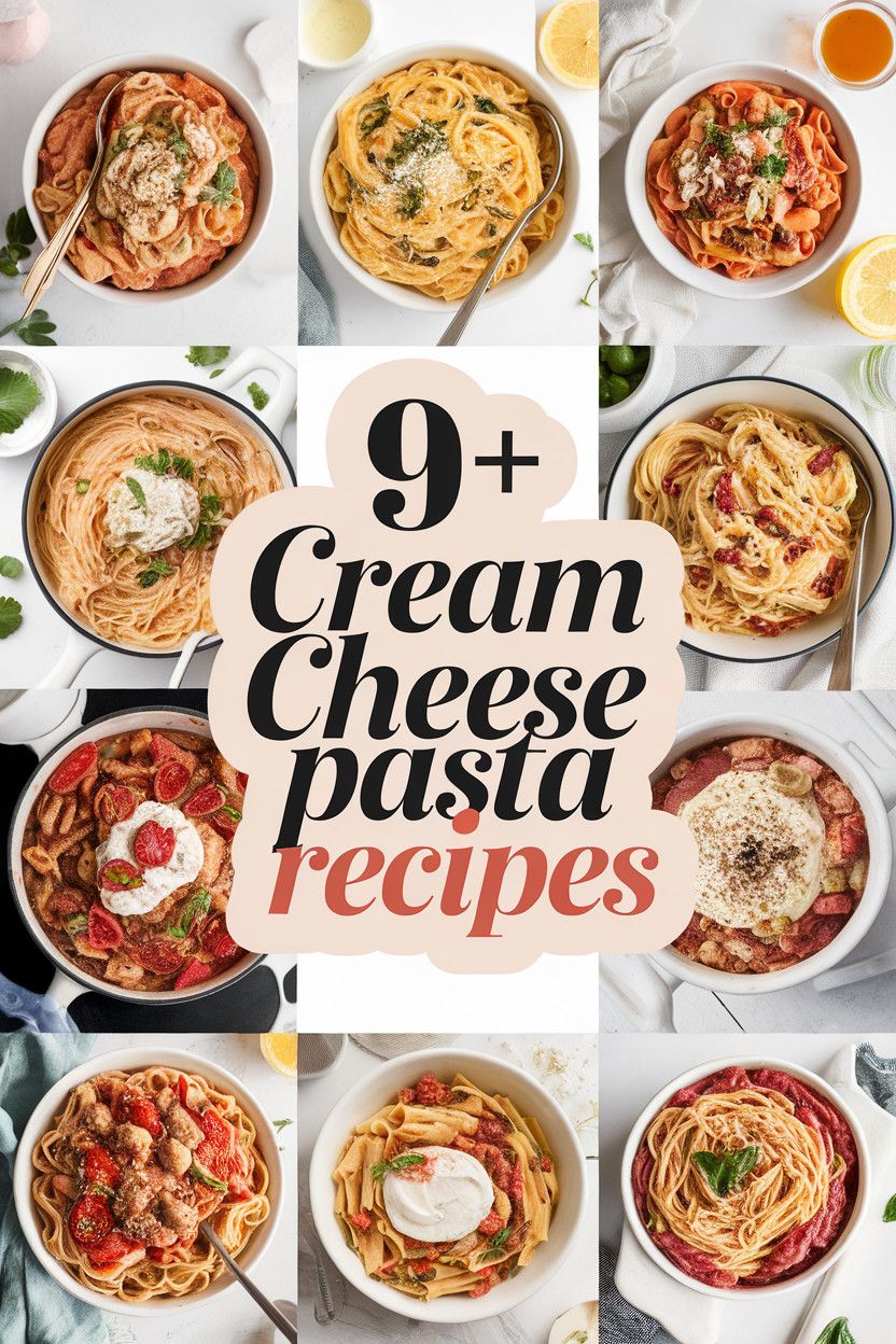 9+ Best Cream Cheese Pasta Recipes You’ll Love to Make!