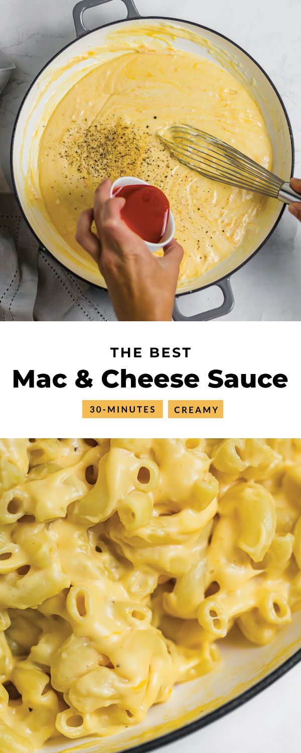 Best Mac and Cheese Sauce (thick & creamy) - The Cheese Knees