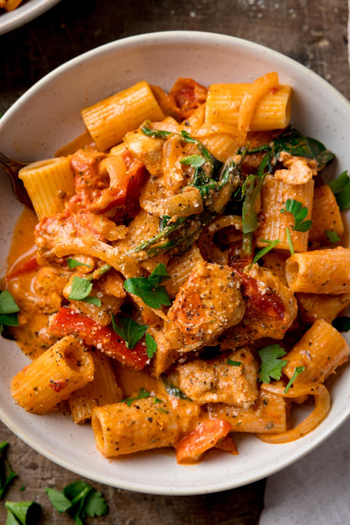 Tuscan Chicken Pasta