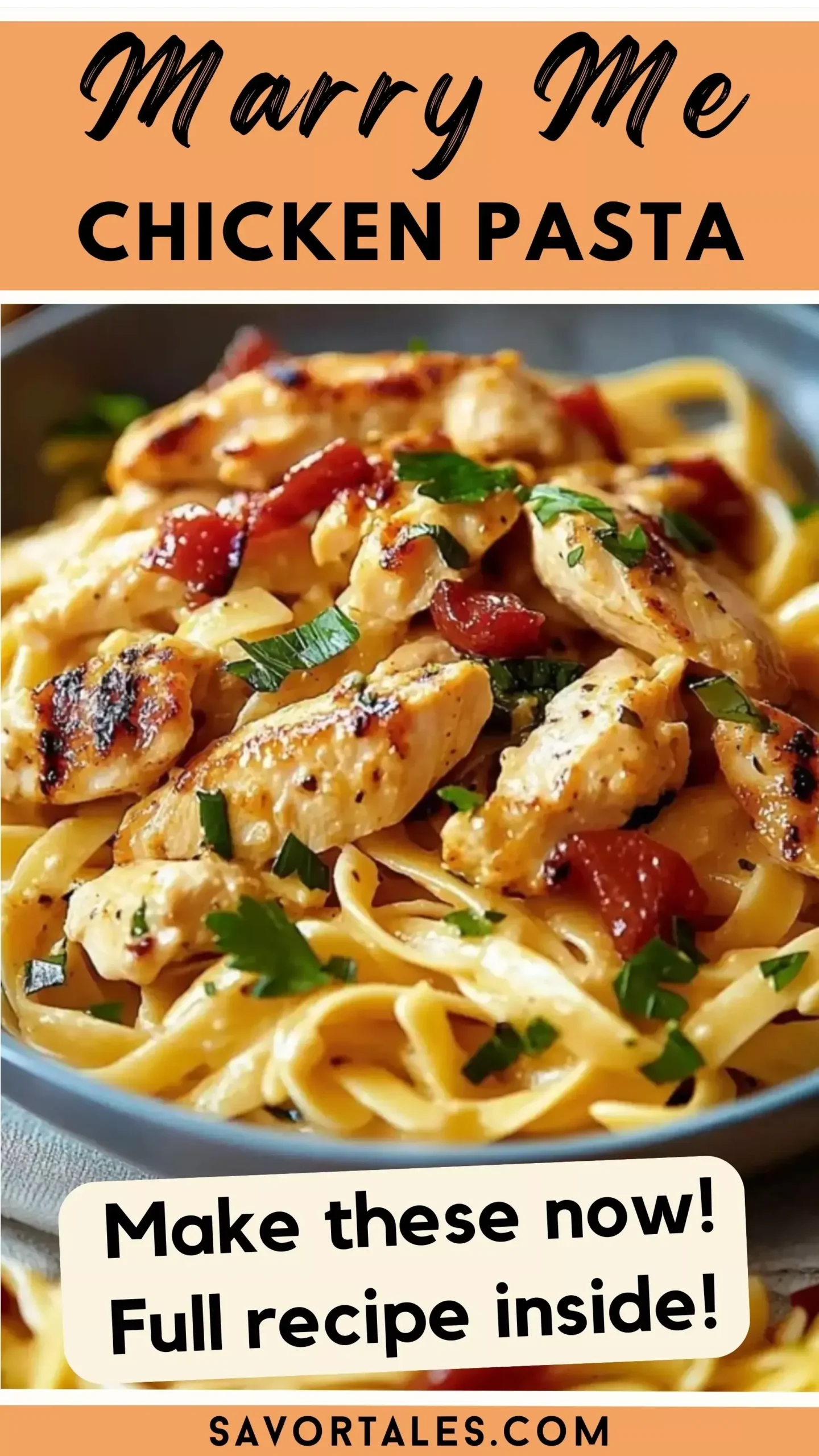 Tuscan Chicken Pasta