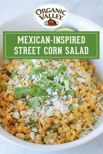 Mexican Inspired Street Corn Salad