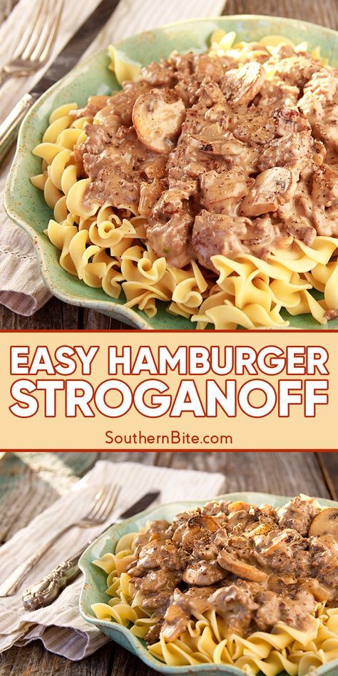 Easy Hamburger Stroganoff