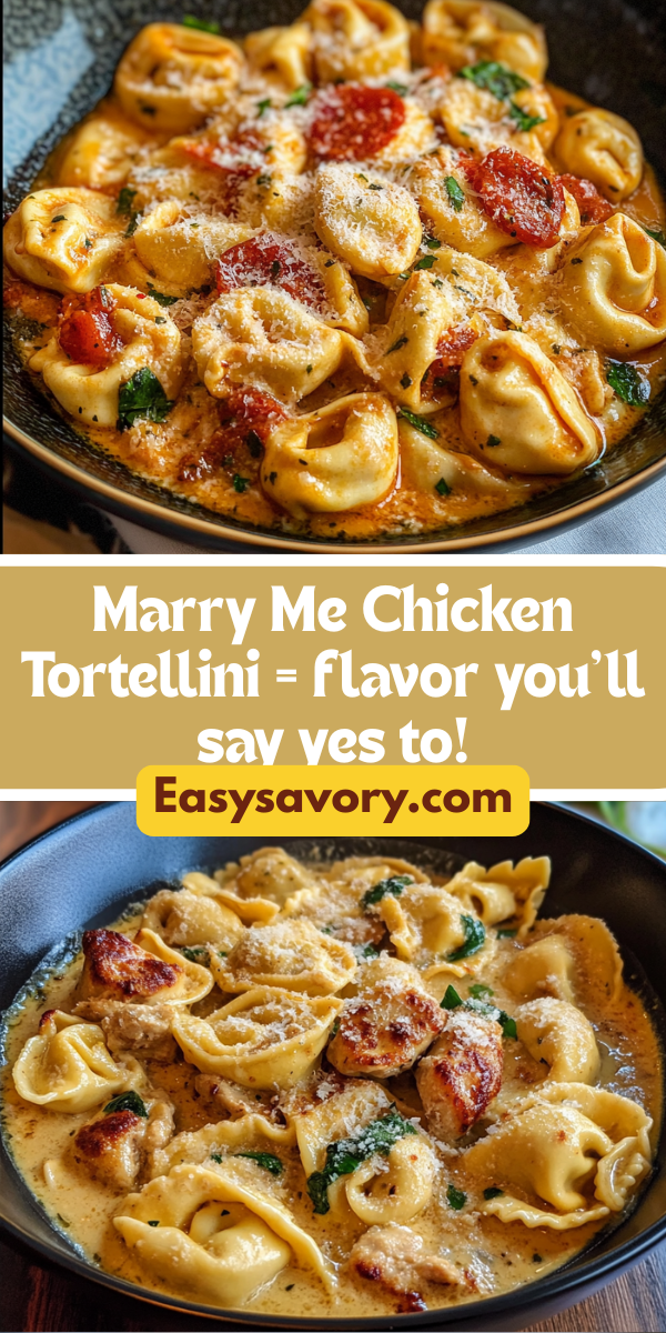 Creamy Marry Me Chicken Tortellini Pasta You’ll Fall For