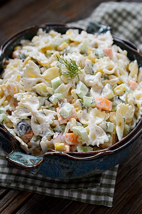 Creamy Dill Pasta Salad Recipe at Zeldamahoney
