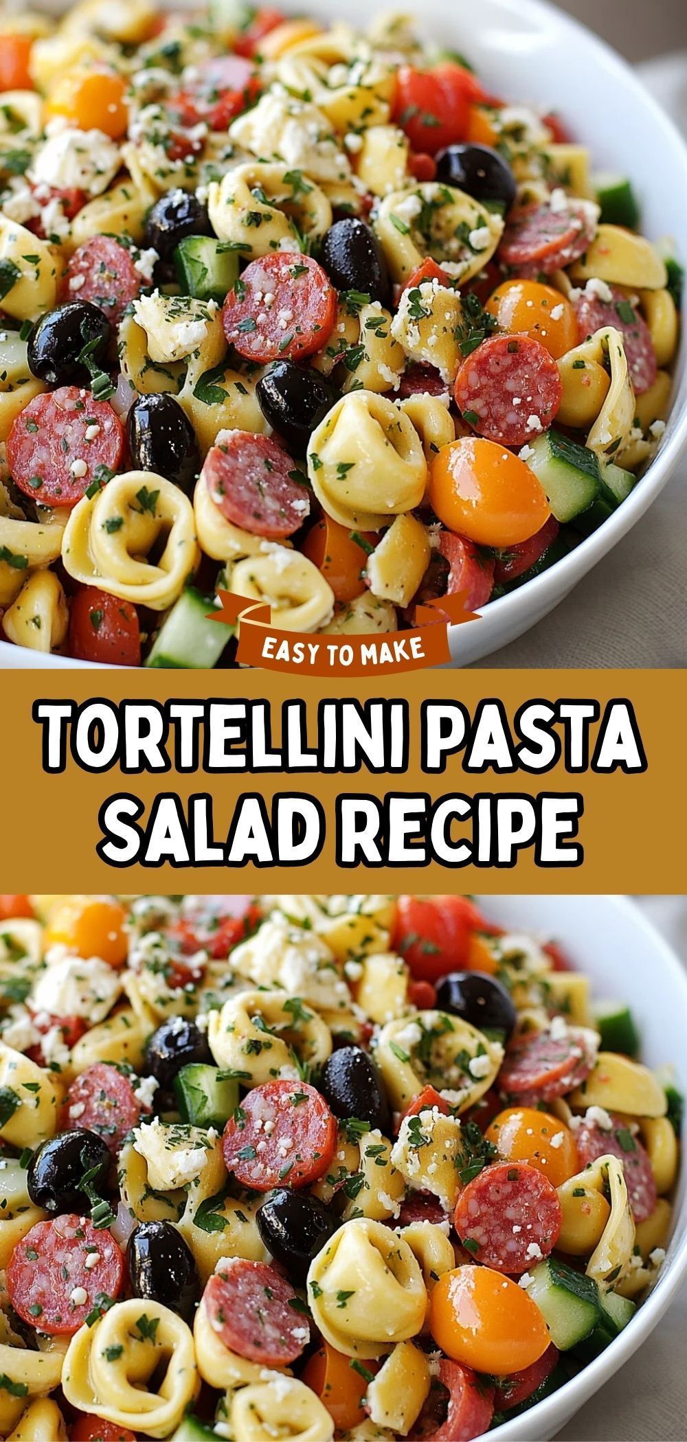 Tortellini Pasta Salad Recipe