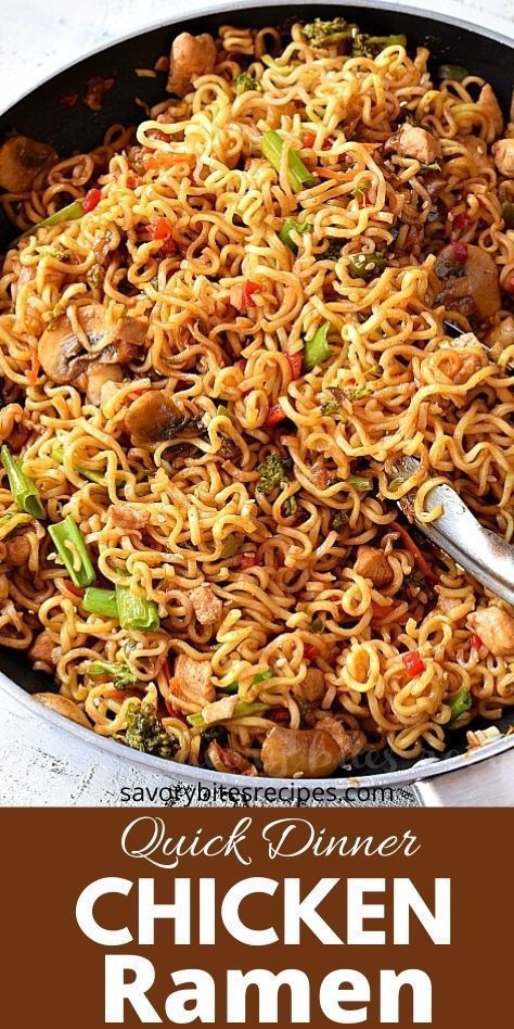 The Best Chicken Ramen Noodles [Of All Time]
