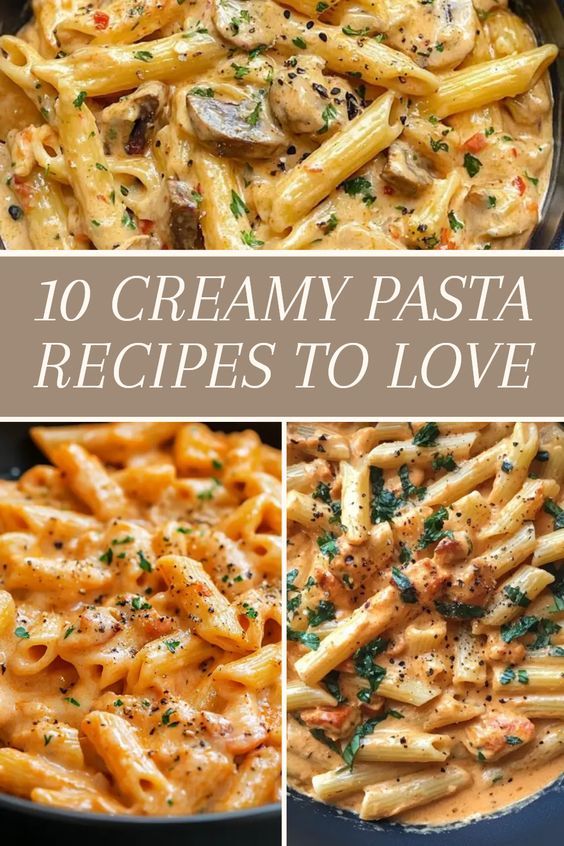 Creamy Pasta Dishes: Rich and Satisfying Meals