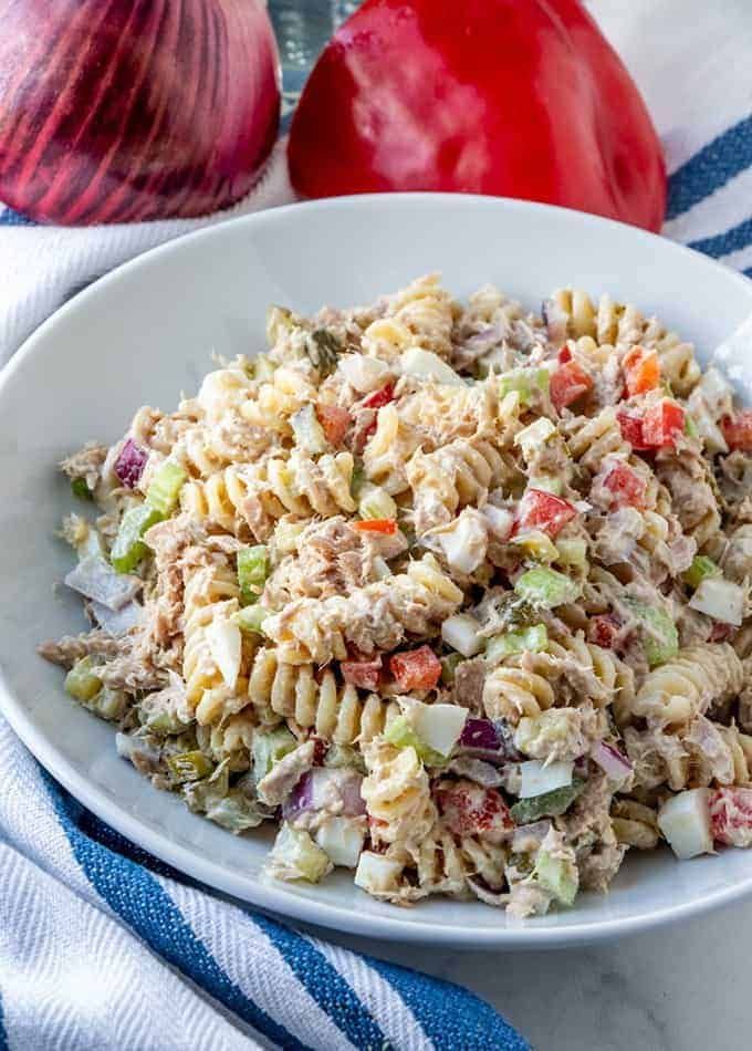 Creamy Tuna Pasta Salad