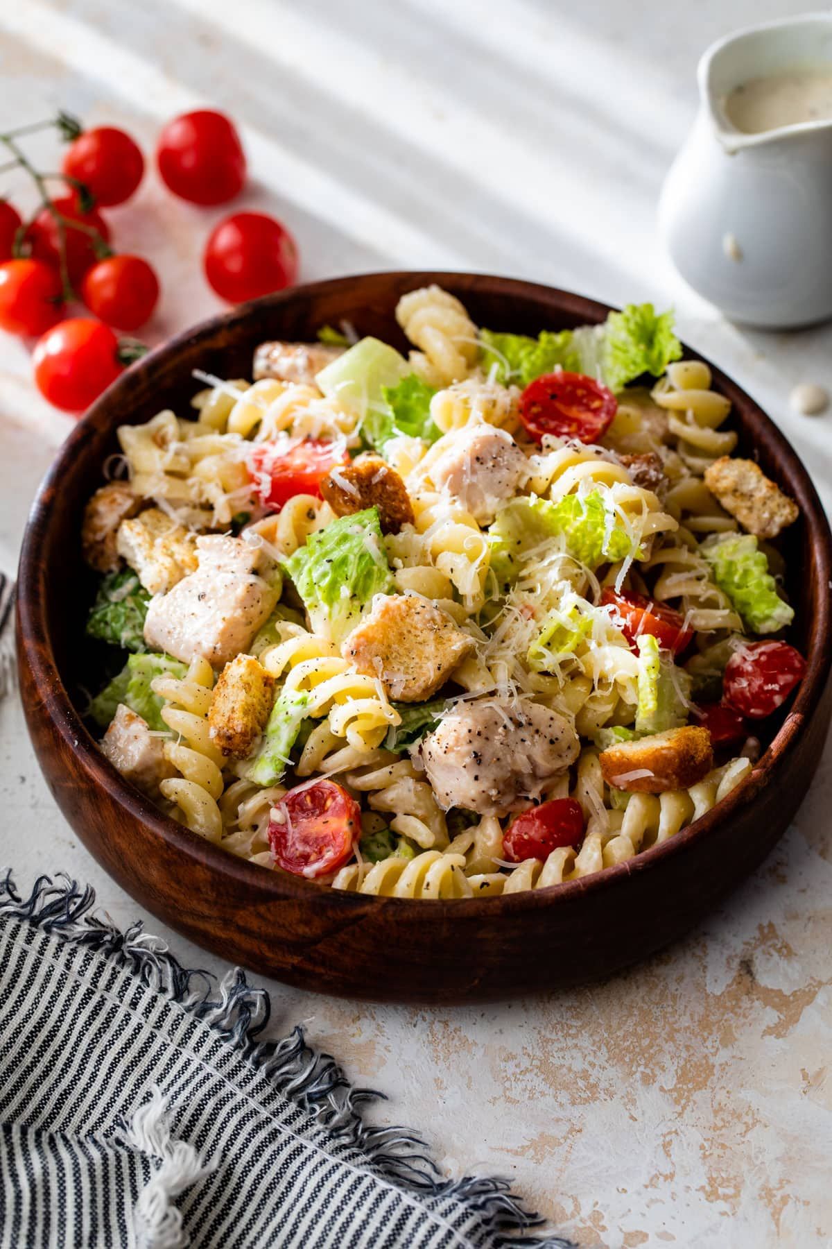 Chicken Caesar Pasta Salad