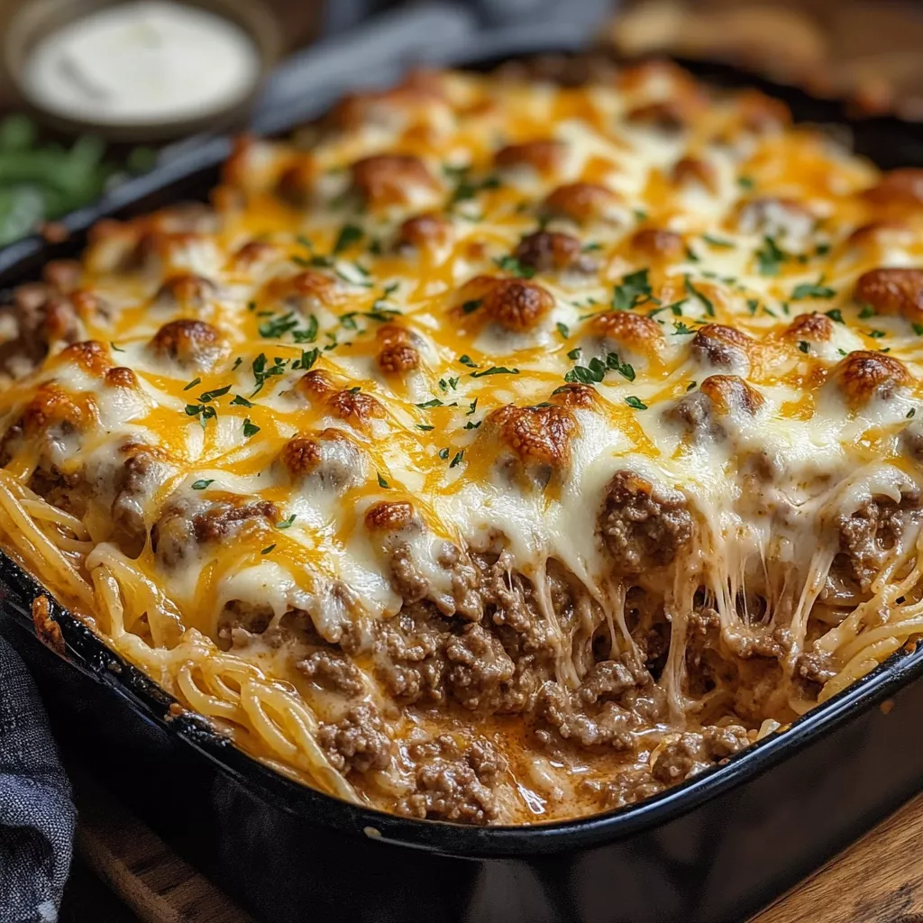 Hearty Angel Beef Casserole with Creamy Pasta - My Homemade Recipe