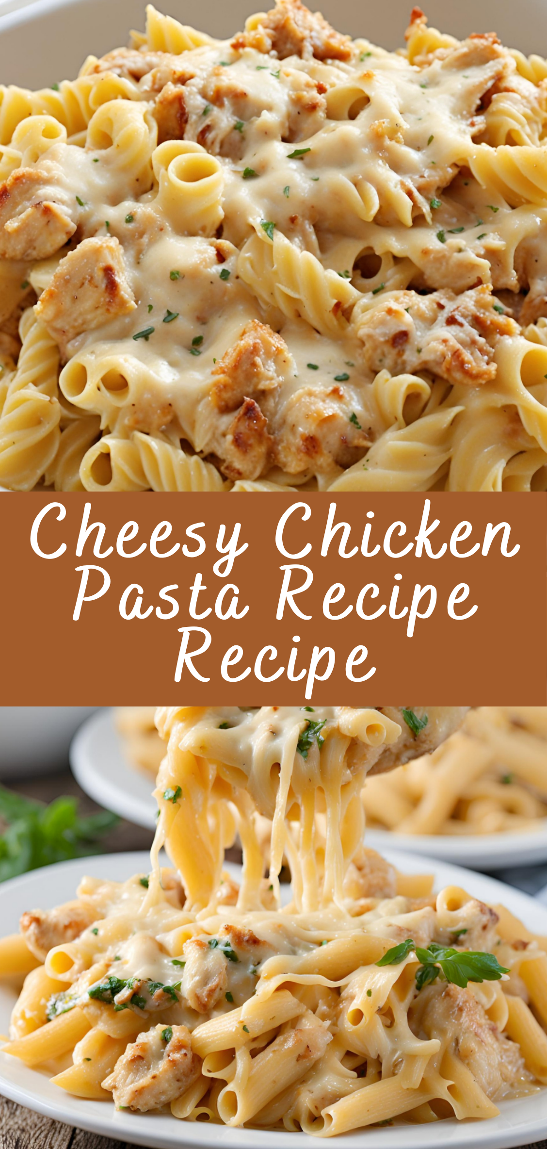 Cheesy Chicken Pasta Recipe Recipe