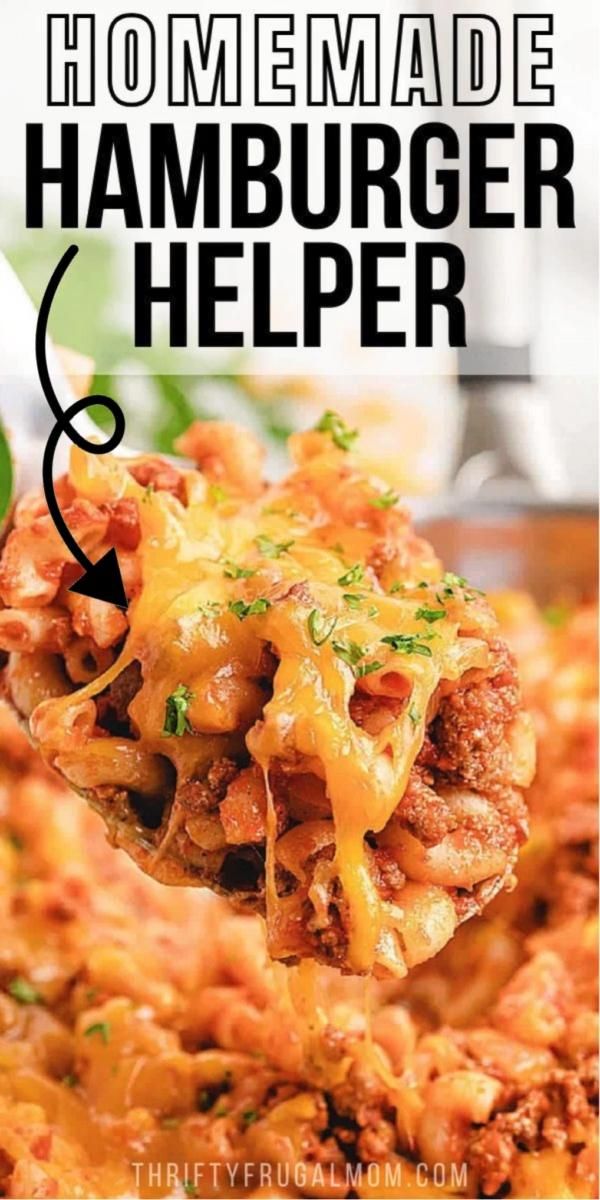 Homemade Hamburger Helper Recipe