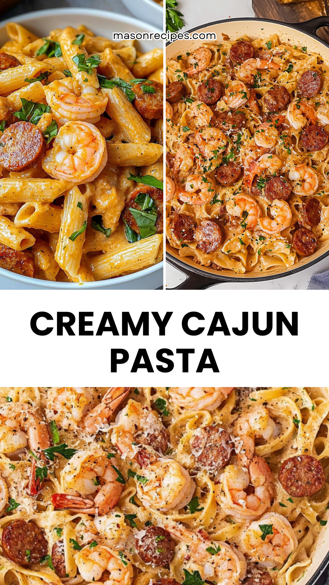 Classic Creamy Cajun Pasta